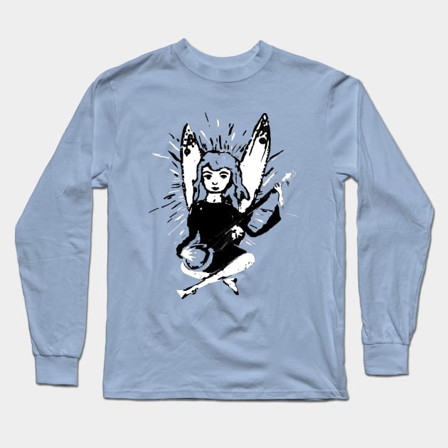 Guardian Angel Long Sleeve T-Shirt by loveandnate